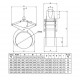 Pince TI pour tuyaux et tubes acier et béton - Capacité 0,5 t et 1 t