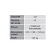 Timon PKT avec plateau pivotant - Capacité 24 t