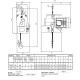 TR30S & TR50 - Palan électrique portable à câble passant MINIFOR - Avec télécommande RADIO - Capacité 300 kg et 500 kg