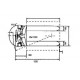 Transpalette manuel INOX 316 haute levée HMS - Capacité 1000 kg