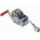 Treuil de halage à cliquet 'LOISIR' (utilisation occasionnelle) - Livré avec câble acier et crochet - Capacité 360 kg