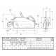 Treuil manuel à câble passant TIRFOR TU 16 - Capacité 1t6