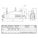 Treuil manuel à câble passant TIRFOR TU 32 - Capacité 3t2