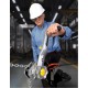 POIGNÉE INTEGRÉE AU LEVIER  D’une conception ergonomique pour une sécurité accrue, le YaleERGO 360® permet à l’utilisateur de travailler jusqu’à 12 fois plus rapidement et avec un effort au levier 30% inférieur à celui d’un palan à levier conventionnel.