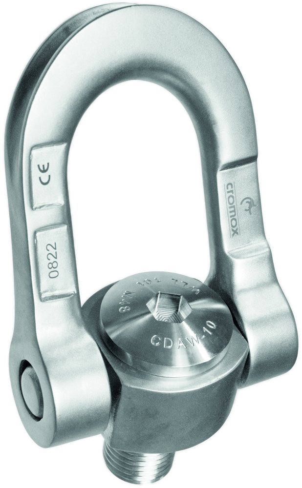 Anneau de levage double articulation inox