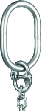Tête de l'élingue : maillons de jonction