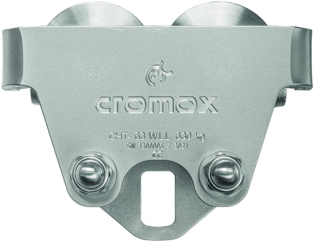 Chariot porte-palan inox