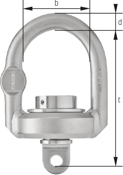 Rotoconnect à anse inox