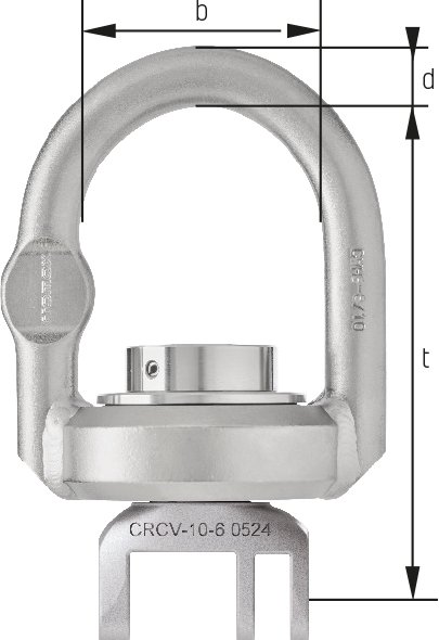 Rotoconnect à anse, connecteur inox